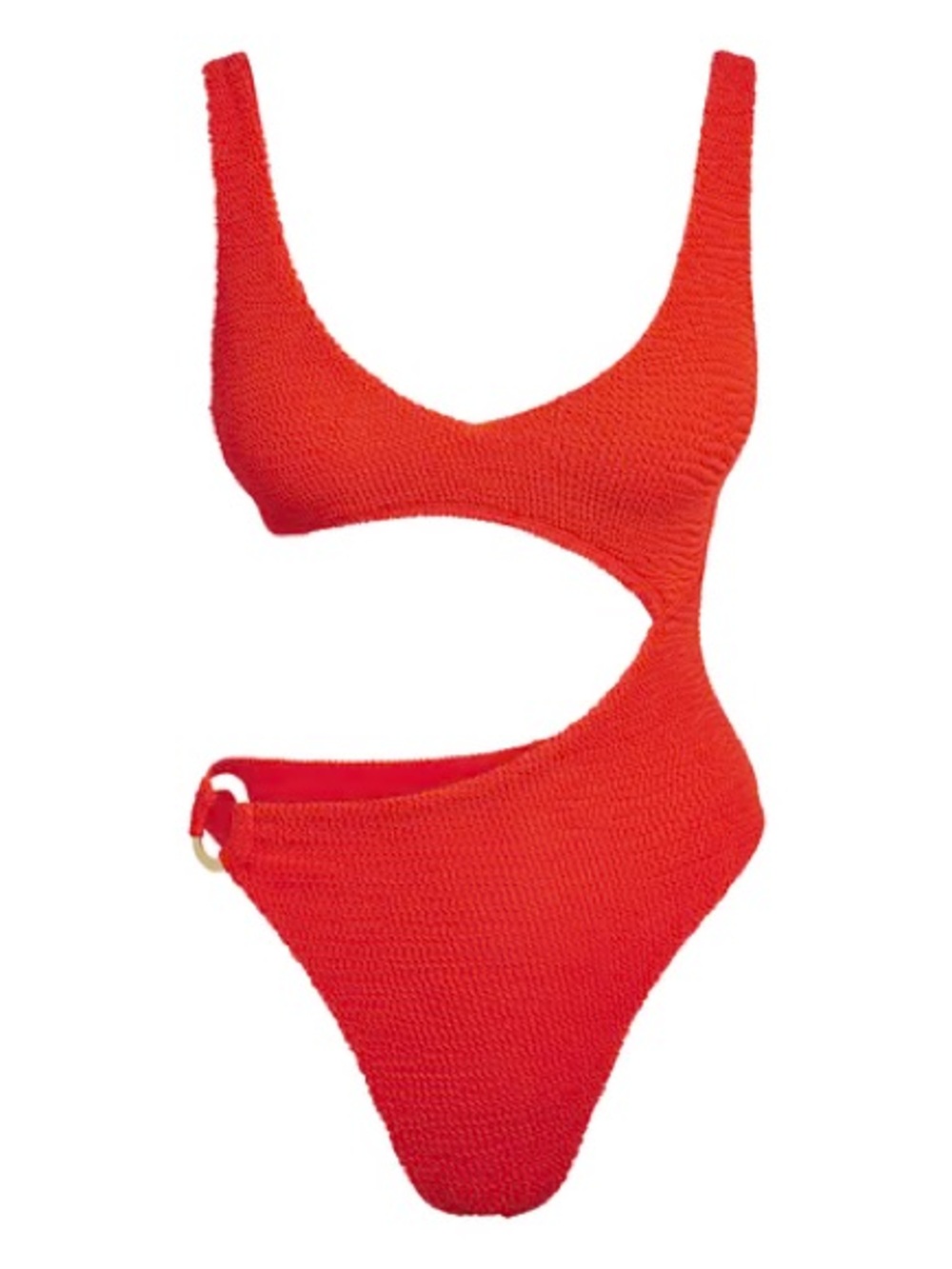 Monday Swimwear St Barths One Piece in chili pepper crinkle size P XS